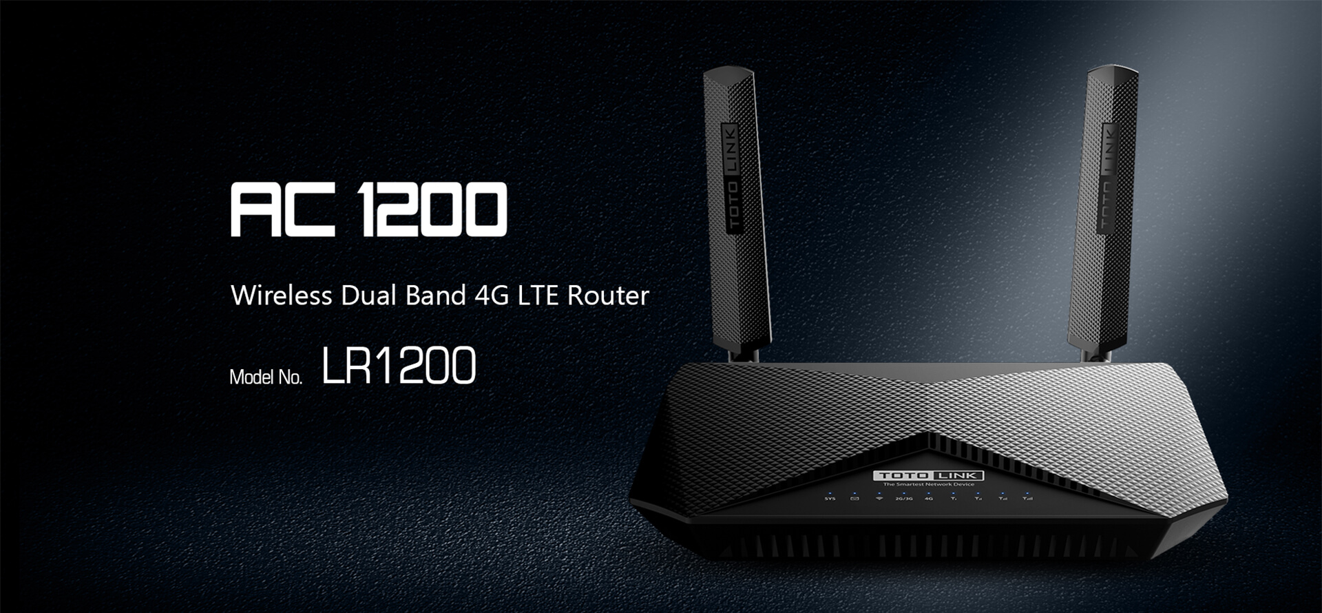  LR1200 AC1200 Wireless Dual-Band 4G LTE Router