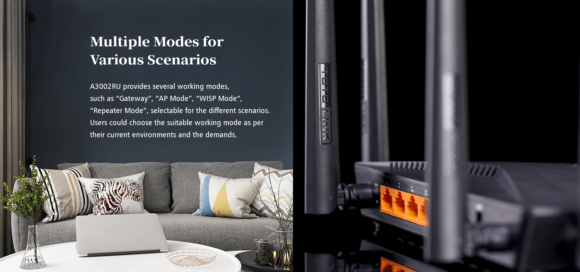 multiple Modes For various scenarios