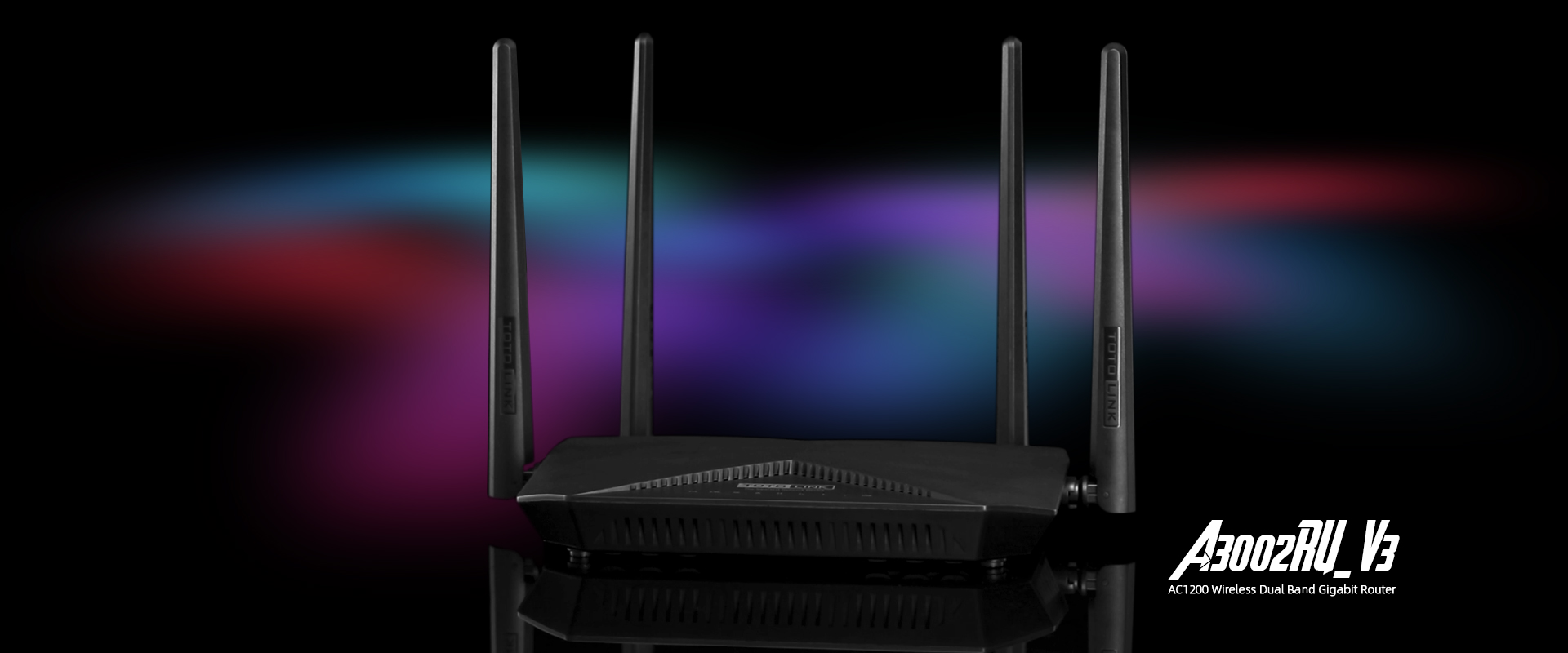 A3002RU V3 AC1200 Wireless Dual Band Gigabit Router