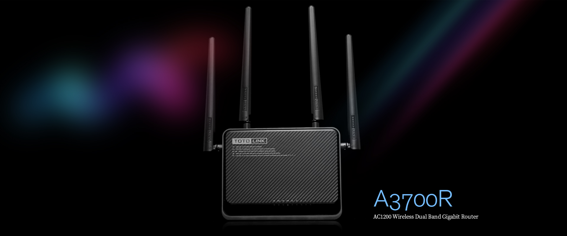 A3700R AC1200 Wireless Dual Band Gigabit Router