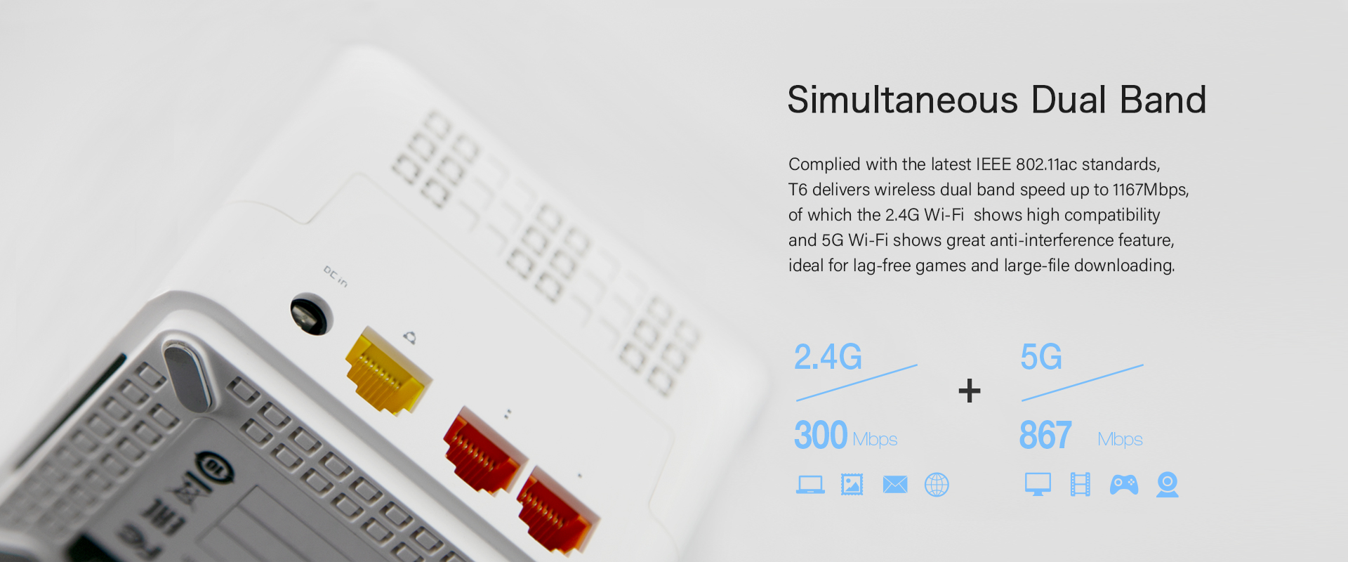 simultaneous Dual Band Wifi 