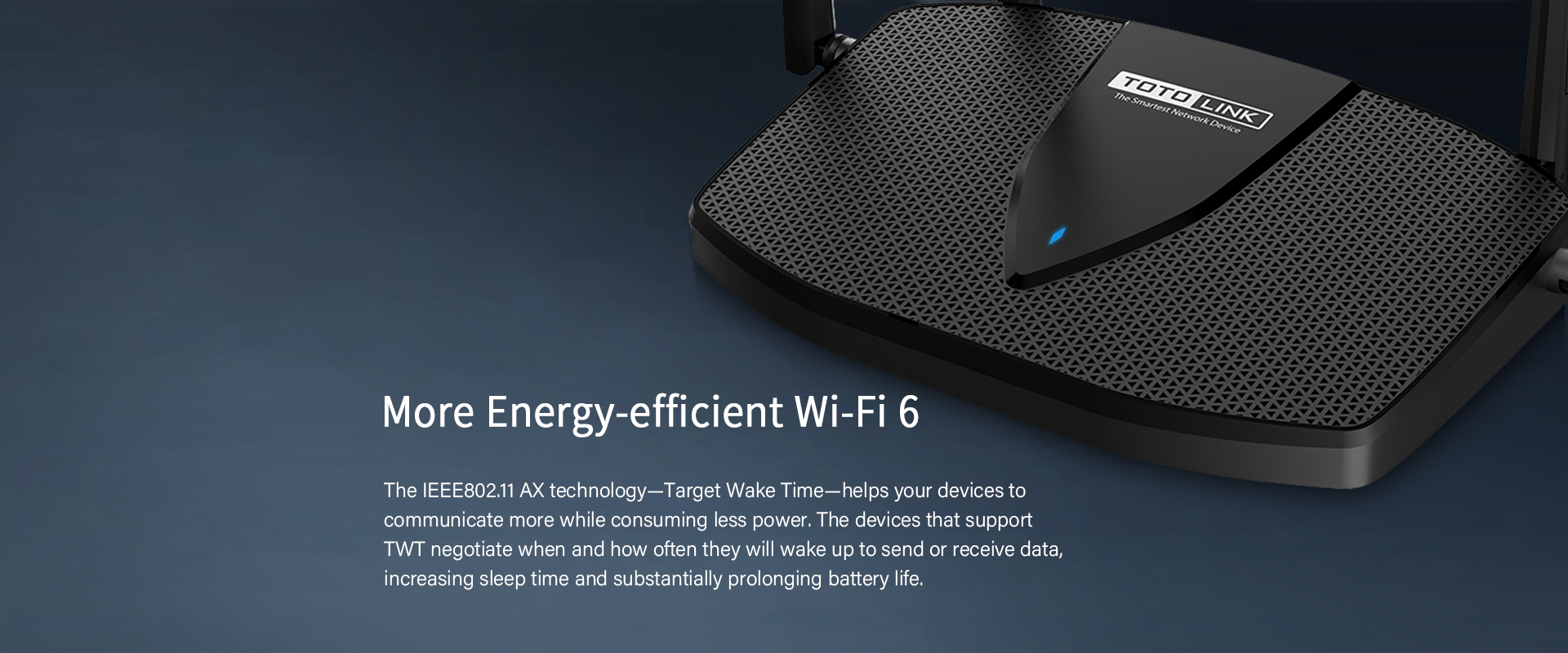 Energy-efficient Wi-Fi 6