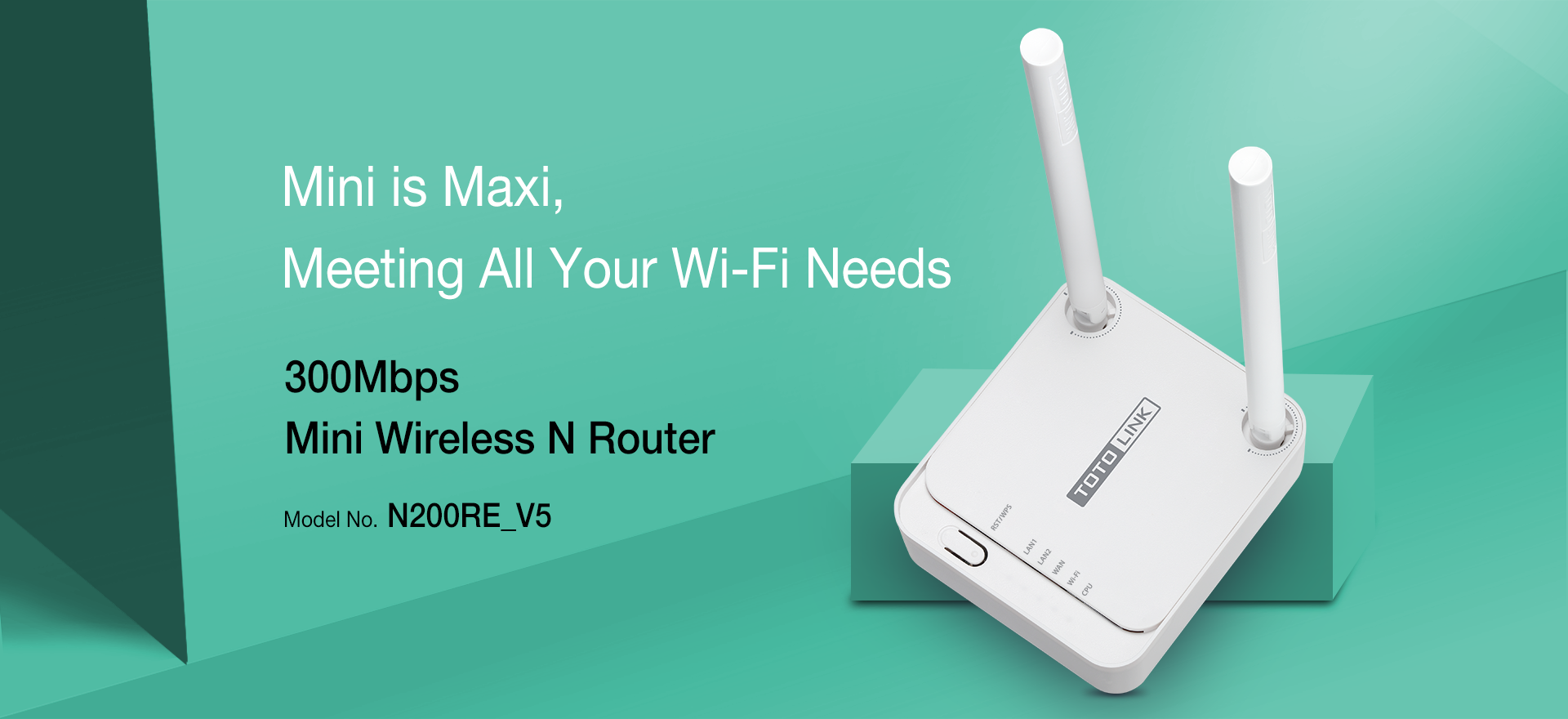 N200RE-V5 300Mbps Wireless N Router Dubai