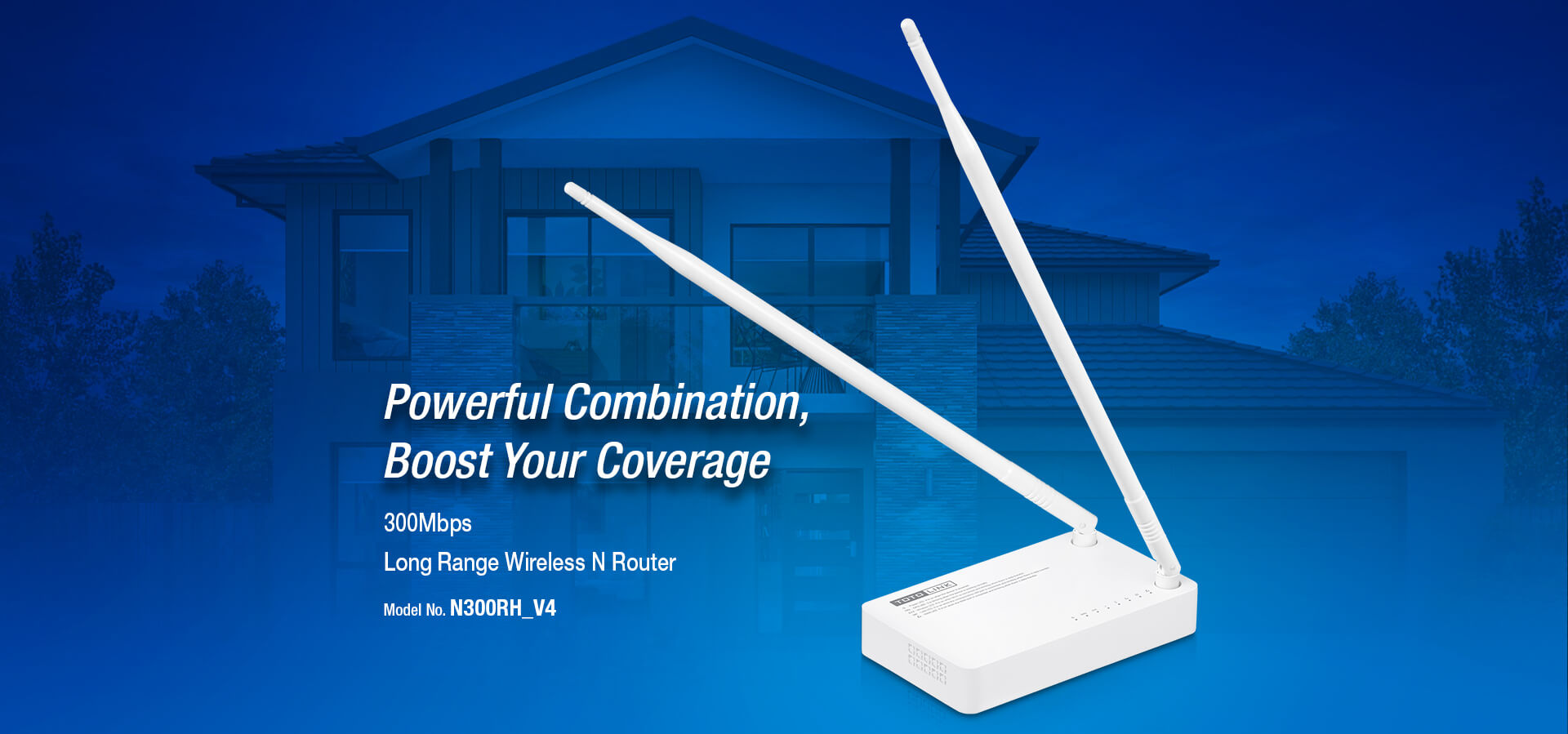 N300RH-V4 300Mbps long-range Wireless N Router Dubai