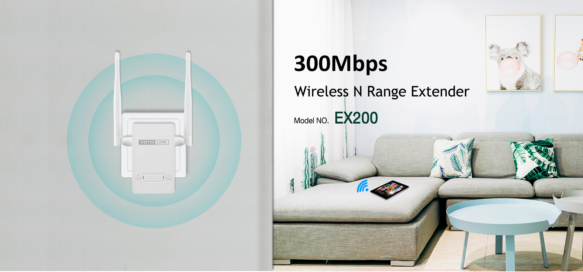  EX200-300Mbps-Wireless-N-Range-Extender 