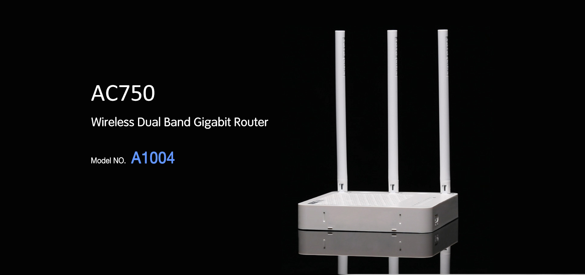 A1004-AC750 Wireless Dual Band Router