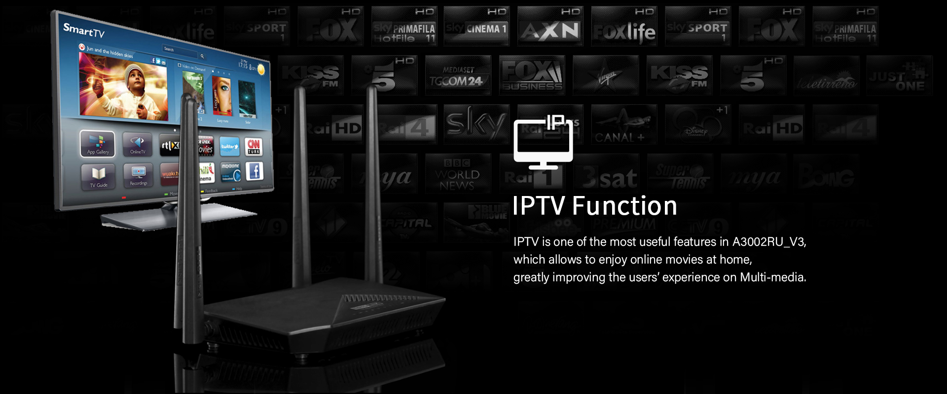IPTV function support