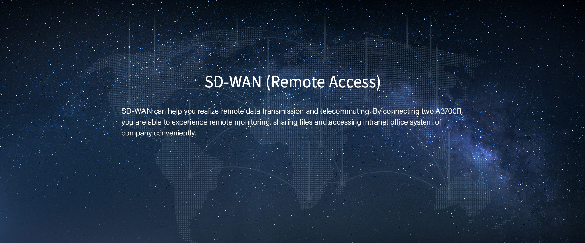 SD WAN Remote access 