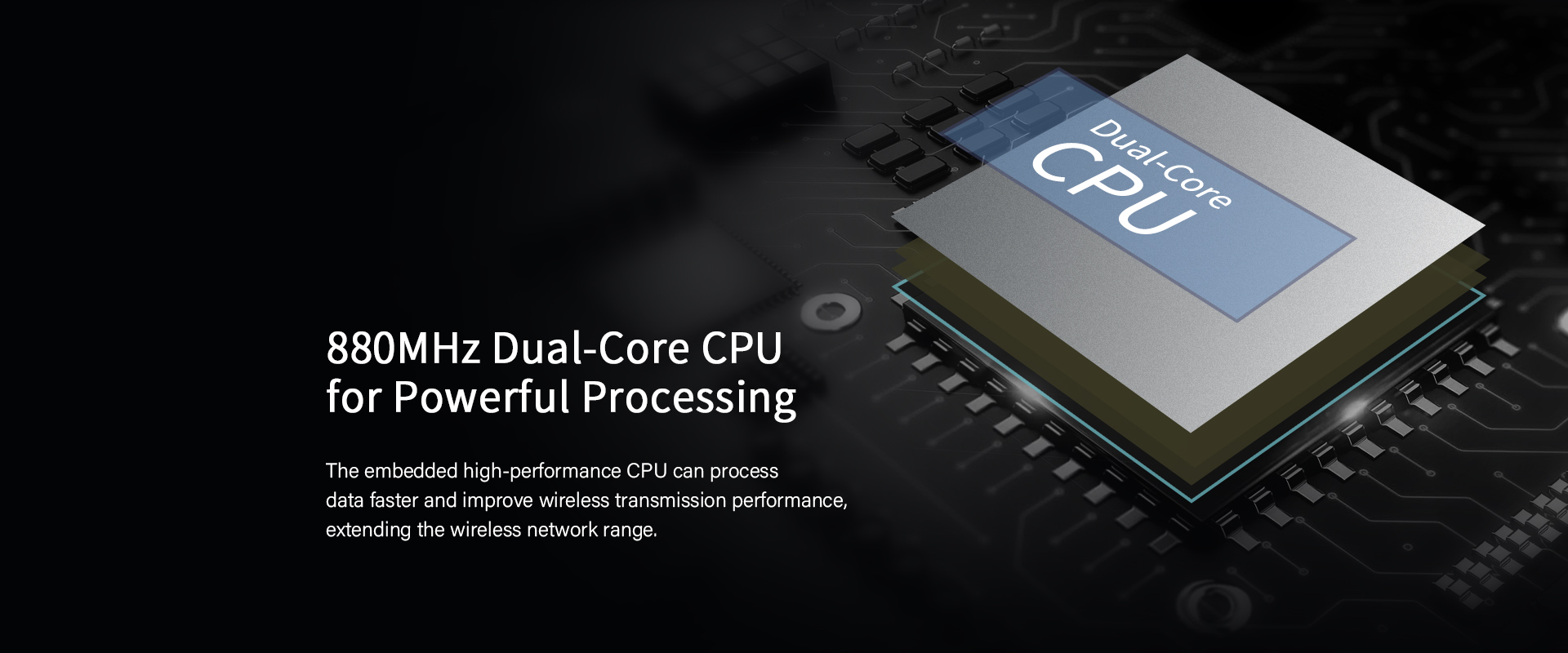 Dual Core CPU Router