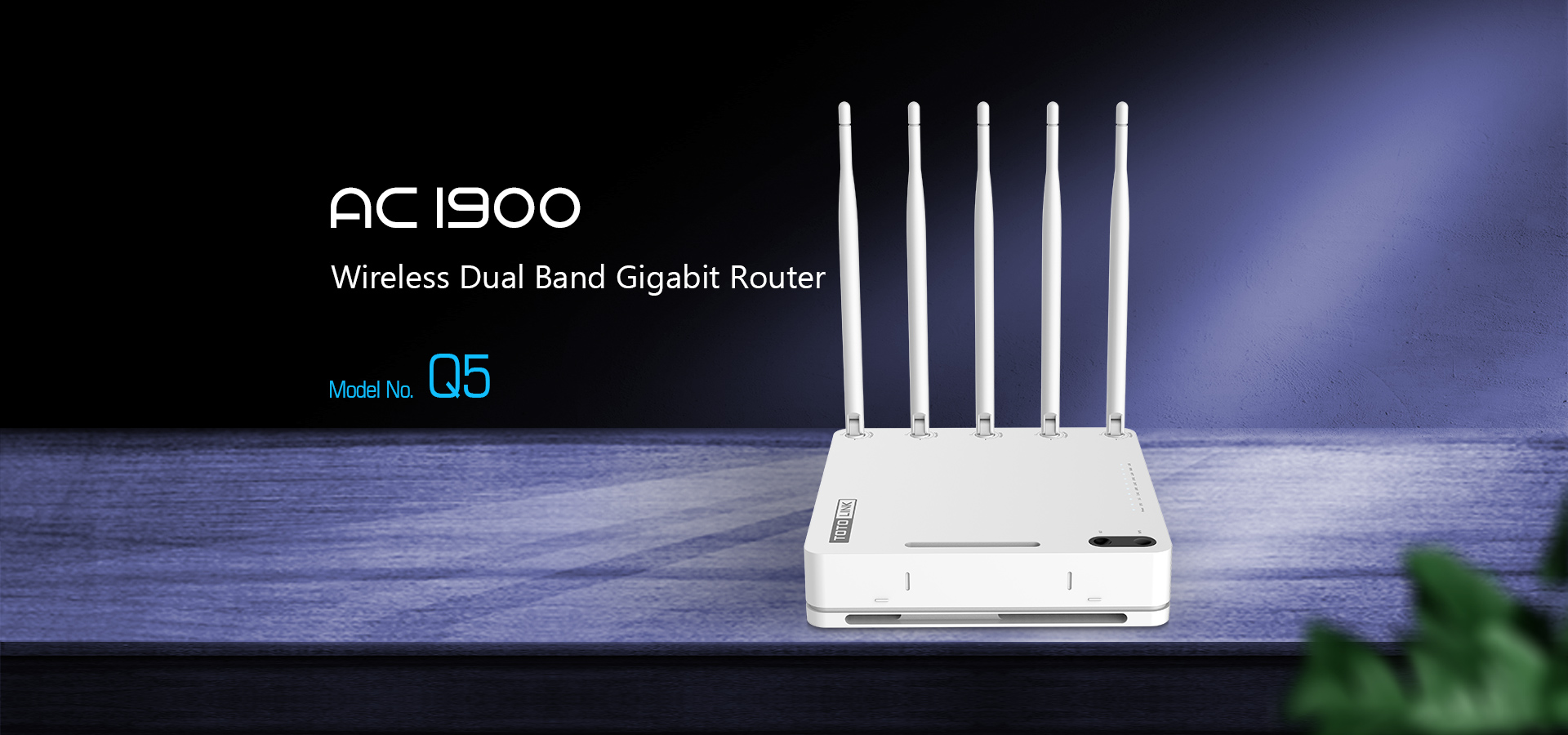 Q5-AC1900 Wireless Dual Band Gigabit Router