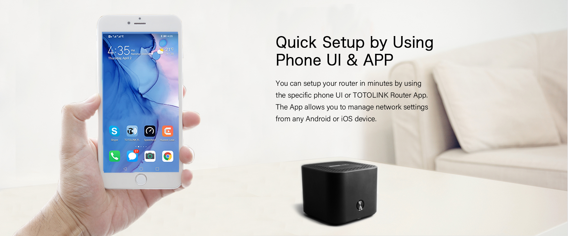 phone UI & APP Setup support 