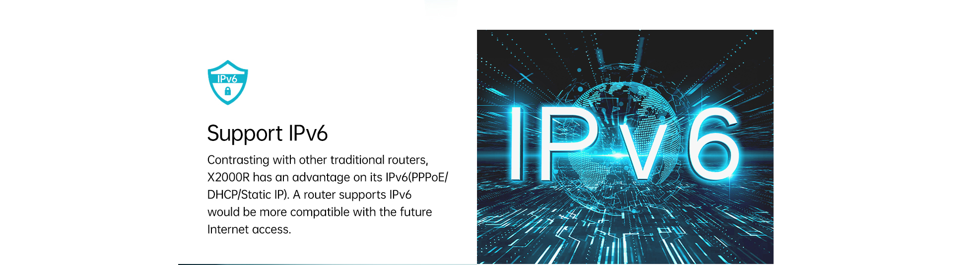 IPV6 support Router