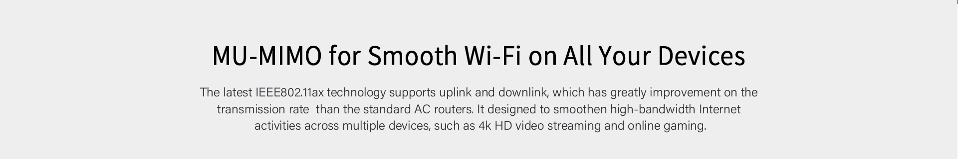 MU-MIMO for smooth Wi-Fi 