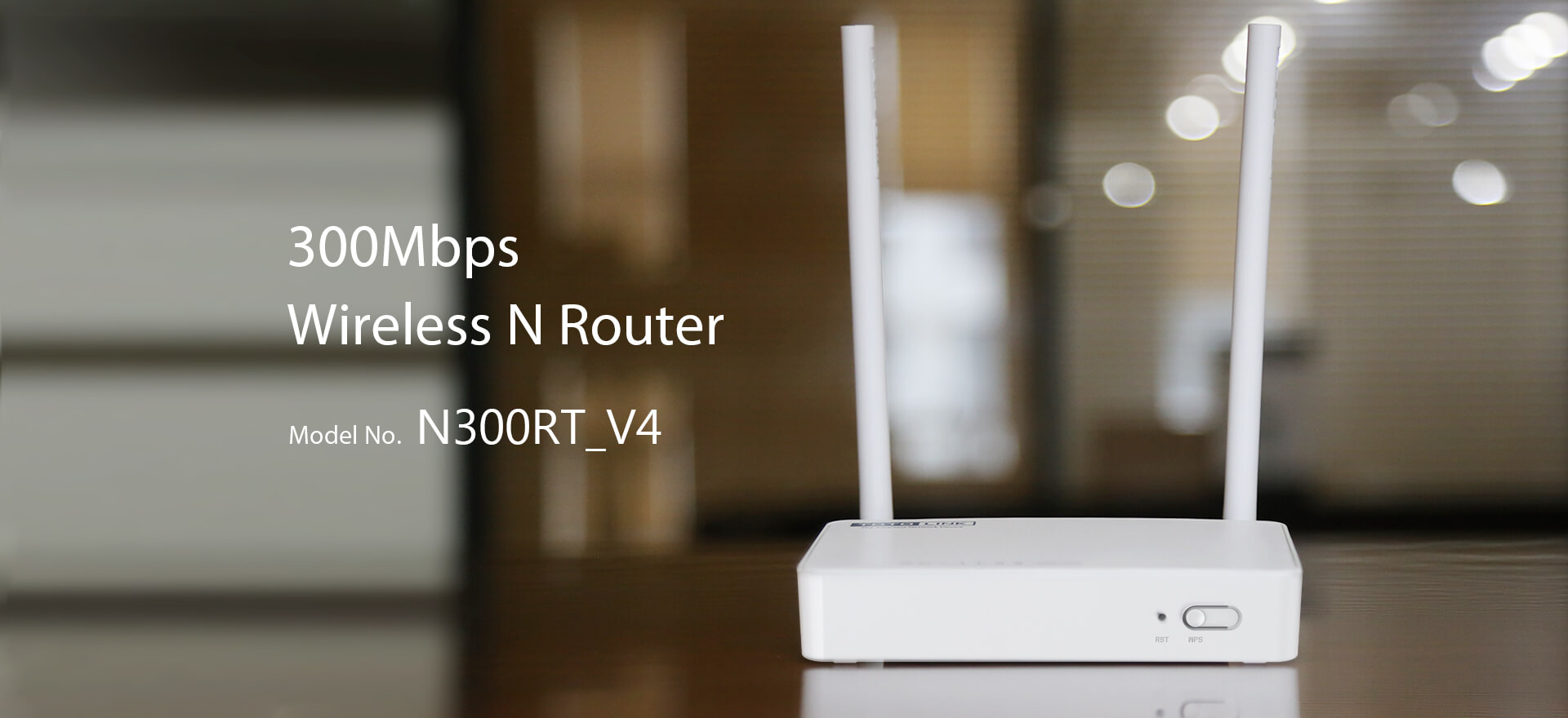 N300RT-V4 300Mbps Wireless N Router Dubai