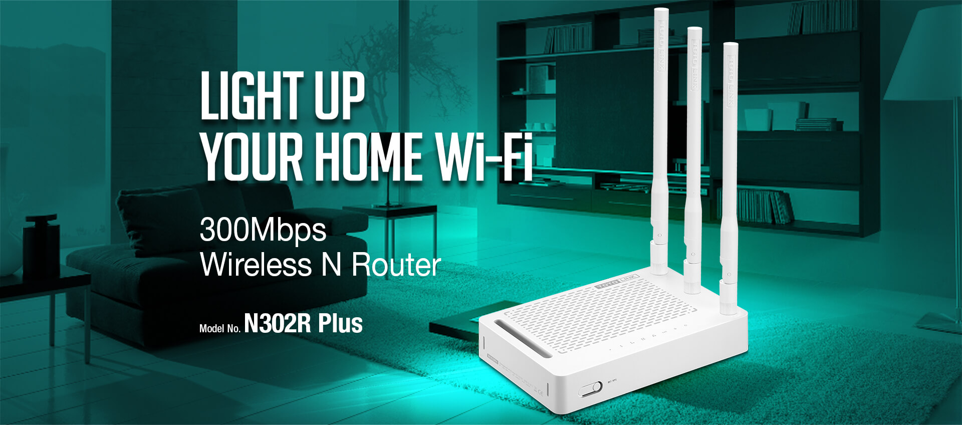 N302R Plus 300Mbps Wireless N Router Dubai