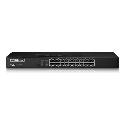   24-Port 10/100Mbps Unmanaged Switch  